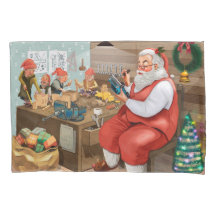 サンタと小人のおもちゃ作り |クリスマス