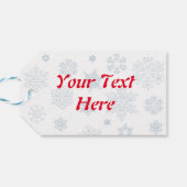 サンタと小妖精や小人かわいいおもしろいキャラクター覗き ギフトタグ (裏面横)