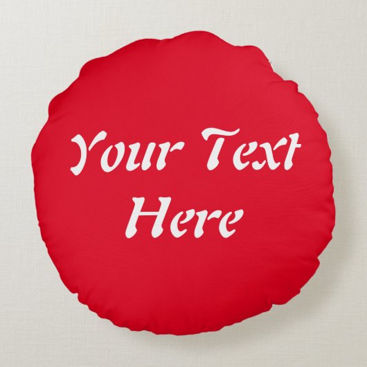 サンタと小妖精や小人かわいいおもしろいキャラクター覗き ラウンドクッション (裏面)