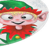 サンタと小妖精や小人のクリスマスキャラクターが急増 カッティングボード (角)