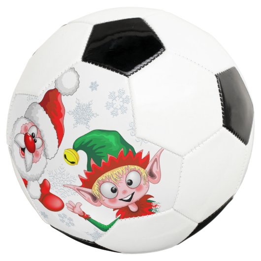サンタと小妖精や小人のクリスマスキャラクターが急増 サッカーボール (3/4)
