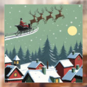 サンタと彼のそり ウィンドウサイン (シート2)