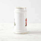 サンタと彼のクリスマスプレゼント ビールジョッキ (中央)