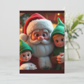 サンタと彼の小人 シーズンカード (スタンド正面)
