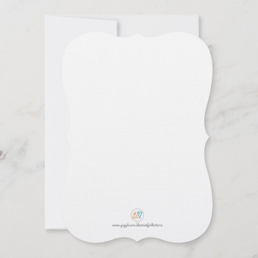 サンタと彼の素晴らしい飛んでいる機械招待状 招待状 (裏面)