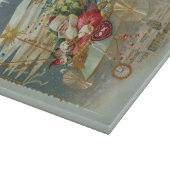 サンタと彼の素晴飛んでいるらしい機械切削ボード カッティングボード (角)