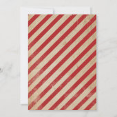 サンタと朝食パーティーのご招待 招待状 (裏面)