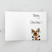 サンタと滑らかな シーズンカード (内部)