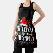 サンタと狩りに行く可能性大 ハント クリスマス エプロン (インサイチュ)