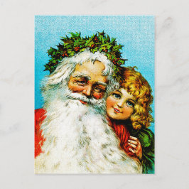 サンタと私 シーズンポストカード