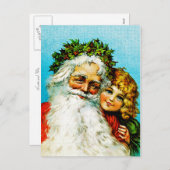 サンタと私 シーズンポストカード (正面/裏面)