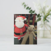 サンタと羊 シーズンポストカード (スタンド正面)