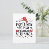 サンタと遊のボールが最も多い シーズンポストカード (スタンド正面)