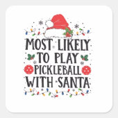 サンタと遊のボールが最も多い スクエアシール (正面)