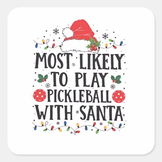 サンタと遊のボールが最も多い スクエアシール (正面)