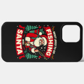 サンタと釣りに行く可能性が最も高い、クリスマス Case-Mate iPhoneケース (裏面 (横))