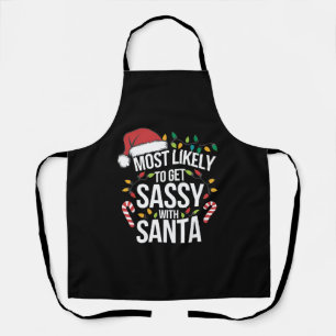 サンタとsassygなクリスマス・Xmas エプロン
