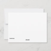 サンタなびく1941年ラスティクーペ改造車 シーズンカード (裏面)