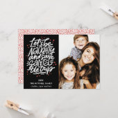 サンタにいけな行救こおもしろいう カード (正面/裏面インサイチュ)