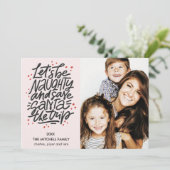 サンタにいけな行救こおもしろいう カード (スタンド正面)