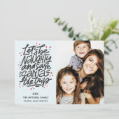 サンタにいけな行救こおもしろいう カード (スタンド正面)