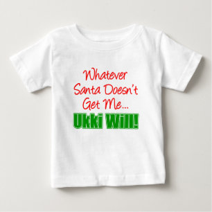 サンタには分からないウキ・ウィル ベビーTシャツ