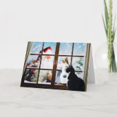 サンタに会う カード (正面)