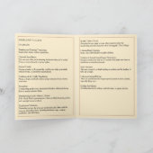 サンタに対する告訴 シーズンカード (内部)