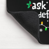 サンタに良いクリスマスの意味を尋ねるであろう人 マウスパッド (コーナー)