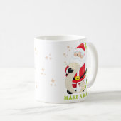 サンタに願いを叶える コーヒーマグカップ (正面右)