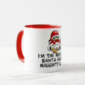 サンタのいけないリスト マグカップ (正面左)