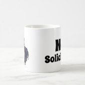 サンタのおじさんは勧誘お断り コーヒーマグカップ (中央)