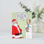 サンタのおなかのタック シーズンポストカード (スタンド正面)