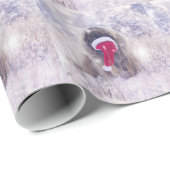 サンタのおもしろいな帽子 ラッピングペーパー (ロールコーナー)