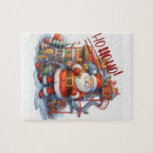 サンタのおもちゃ工場 ジグソーパズル (横)