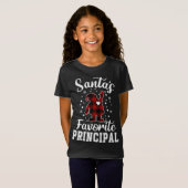 サンタのお気に入りの主クリおもしろいスマ Tシャツ (正面フル)