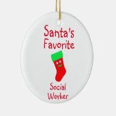 サンタのお気に入りの社会人陶芸オーナメント セラミックオーナメント (右)