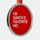 サンタのお気に入りのHO メタルオーナメント (右)