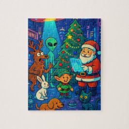 サンタのこの世で一番楽しいクリスマス ジグソーパズル