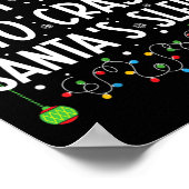 サンタのそりのクリスマスを台無しにしそうである ポスター (角)