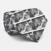 サンタのそりの50年代の子供 ネクタイ (ロール)