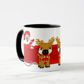 サンタのそり マグカップ (正面左)