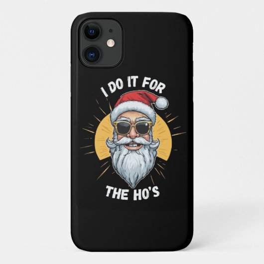 サンタのためにやるのさ 面白いクリスマス サンタクロース Case-Mate iPhoneケース (裏面)