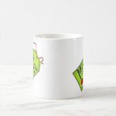 サンタのためのミルク コーヒーマグカップ (中央)
