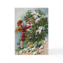 "サンタのためのヤドリギのキス"