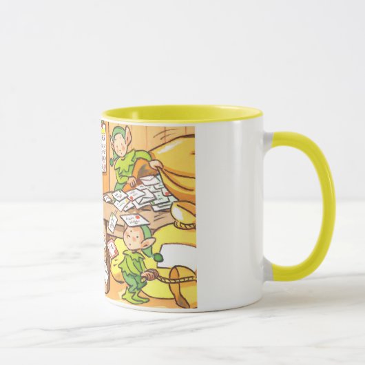 サンタのための手紙 マグカップ (右)