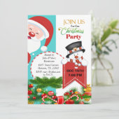 サンタののぞき見 クリスマス インビテーション (スタンド正面)
