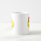サンタのひよこ コーヒーマグカップ (中央)
