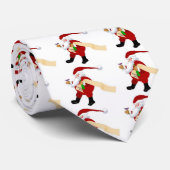 サンタのよろよろしているタイ ネクタイ (ロール)