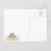 サンタのアヒル シーズンポストカード (裏面)